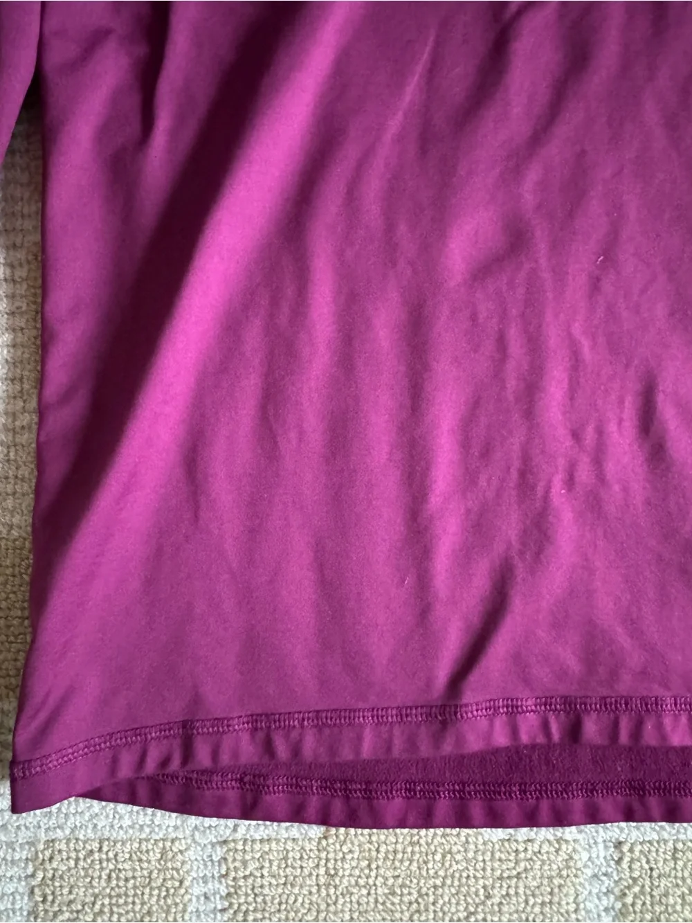 L.L. Bean Fleece Lined Performance Hoodie Pullover Purple Girls  Large 14-16